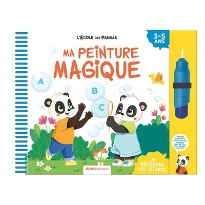 Image de L&#039;ecole des pandas ma peinture magique lettres