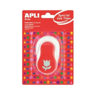 Afbeelding van Apli 13299 motiefvlocher &quot;Eva&quot; voor papier en schuim, 25,4 mm