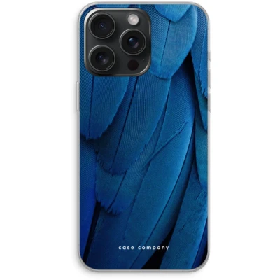 Afbeelding van Case Company® hoesje geschikt voor iPhone 15 Pro Max Pauw Soft Cover Telefoonhoesje Bescherming aan alle Kanten en Schermrand