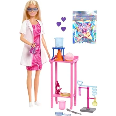 Afbeelding van Barbie Wetenschapper Barbiepop