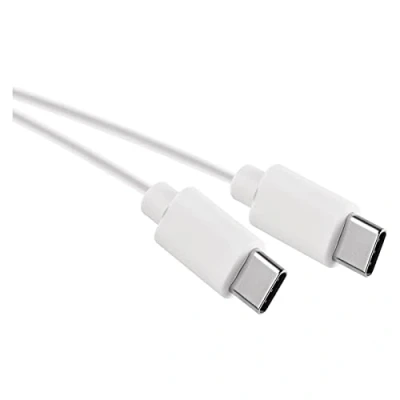 Afbeelding van EMOS type C naar oplaadkabel, opladen en gegevensoverdracht, 1 m 2.0 USB kabel voor snel hoge snelheid 480 Mbit/s, wit