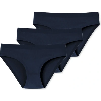 Afbeelding van Schiesser 3 PACK Slip, Dames, Maat: 42, Nachtblau