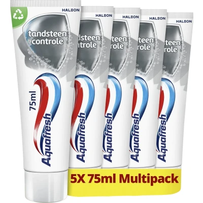 Afbeelding van Tandpasta Aquafresh Tandsteen Controle 5 stuks