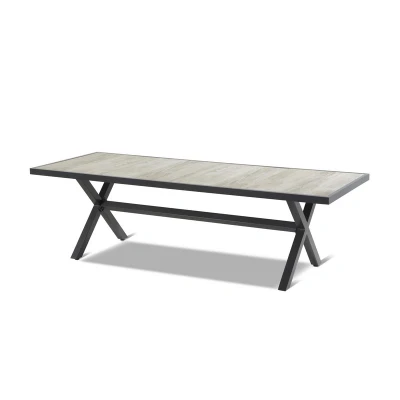 Afbeelding van Hartman Canterbury Tuintafel 247 Antraciet
