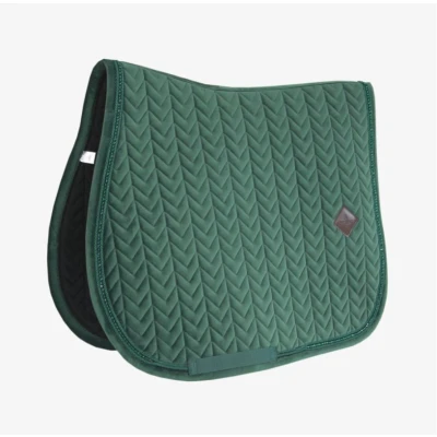 Image de Kentucky Tapis de Selle velours Pearls Saut Pine Green