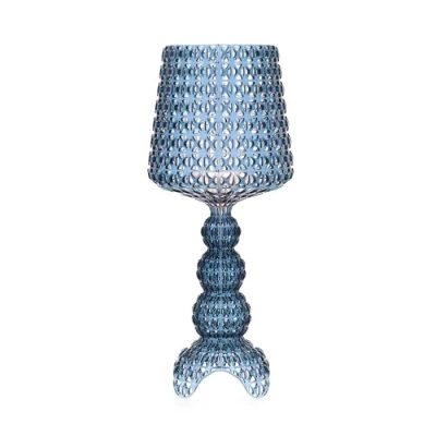 Afbeelding van Kartell Mini Kabuki Tafellamp Lichtblauw Pot Interieur