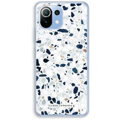 Afbeelding van Case Company® hoesje geschikt voor Xiaomi Mi 11 Lite Terrazzo N1 Soft Cover Telefoonhoesje Bescherming aan alle Kanten en Schermrand