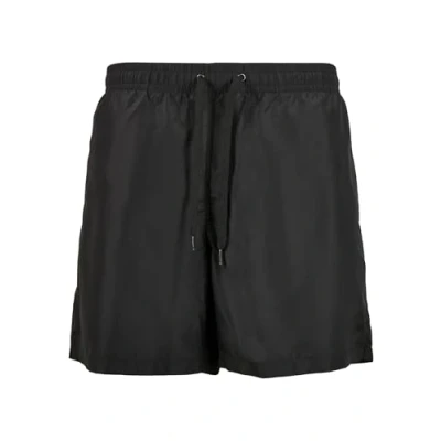 Afbeelding van Build Your Brand Gerecycleerde zwemshorts voor heren, zwart.
