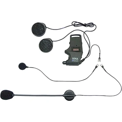 Afbeelding van Sena SMH10 set hoofdtelefoonklemmen afneembare microfoon en bekabelde