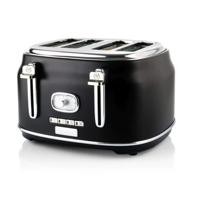 Afbeelding van Westinghouse Broodrooster Retro Collections 4 sleuven liquorice black WKTTB809BK