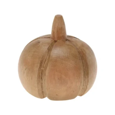 Afbeelding van Multi selectie Pompoen Deco Mangohout 11Cm BRUIN