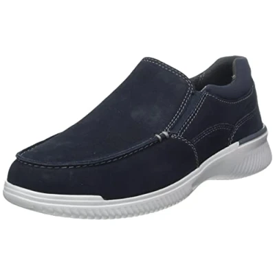 Afbeelding van Clarks Donaway Free Mocassin voor heren, Navy Blauw