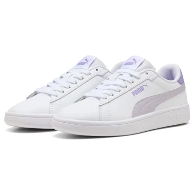 Afbeelding van PUMA Smash 3.0 L Jr Sneakers, uniseks, kinderen, Lila Crush Lavender Alert