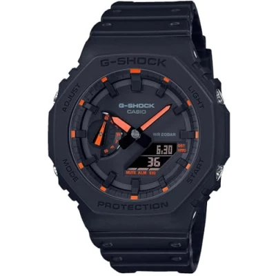 Image de Montre CASIO G Shock Noir et Rouge résine