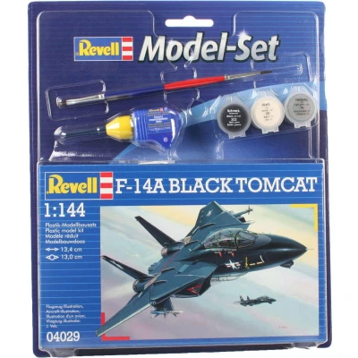 Afbeelding van Revell Model Set F 14A Black Tomcat