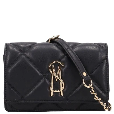 Afbeelding van Steve Madden Bendue Schoudertas, Dames, Maat: One Size, Black/gold