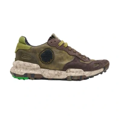 Afbeelding van Satorisan Chacrona Premium Casual Sneakers Mannen Vintage Kleur Magnolia Bronze Black Maat 43