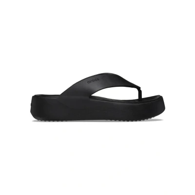 Afbeelding van Crocs Getaway Teenslippers, Dames, Maat: 42.5, Black Kunststof