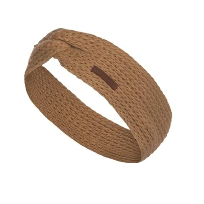 Afbeelding van Knit Factory Oorwarmers, Dames, Maat: One Size, New camel