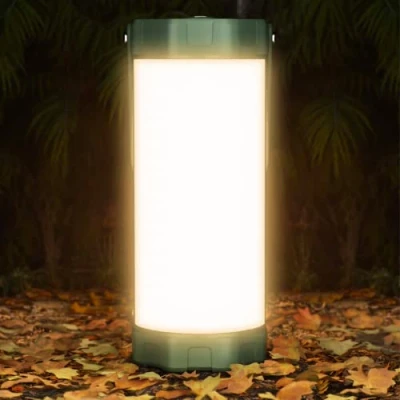 Afbeelding van Glocusent Survival campinglamp, 106 leds met 5 lumen, tot 1200 lm, 3 modi en SOS, 120 uur, waterdicht IP68, klein licht, noodlamp bij stroomuitval, orkaan of wandelen