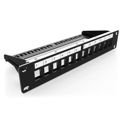 Afbeelding van Digitus DN 91420 10 inch Patchbox frame Zwart (RAL 9005)