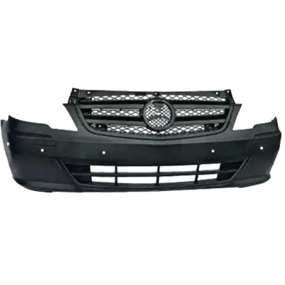 Afbeelding van DIEDERICHS Priority Parts 1667051 Bumper voor voertuigen met park distance control Zwart sensorhouder MERCEDES BENZ: Vito Mixto, Minibus