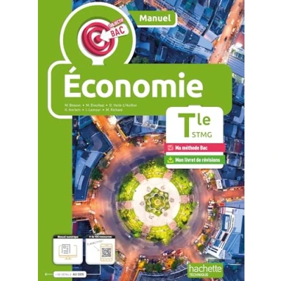 Afbeelding van OBJECTIF BAC ECONOMIE TLE STMG MANUEL ELEVE