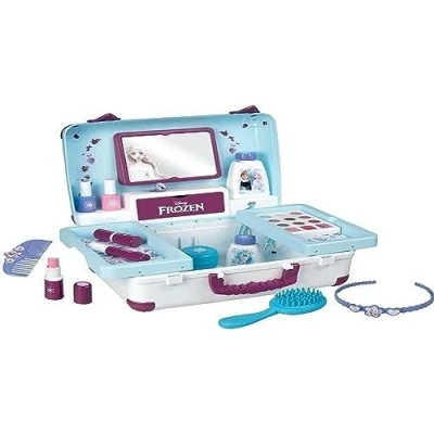 Image de SMOBY Valise beauté Frozen Reine des Neiges Coiffure, onglerie, maquillage