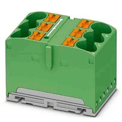 Afbeelding van Phoenix Contact PTFIX 6X10/S GN 1082391 Verdeelblok Aantal polen: 6 0.5 mm² 10 Groen 1 stuk(s)