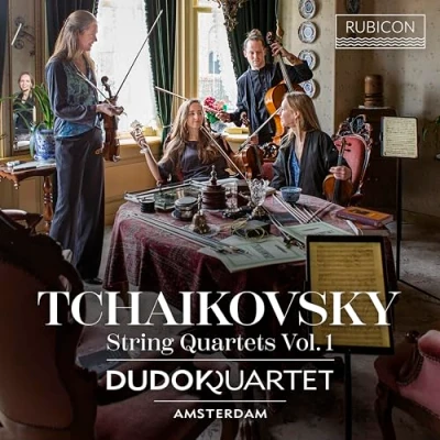 Afbeelding van Dudok Quartet Amsterdam Tchaikovsky String Quartets Vol. 1 (CD)