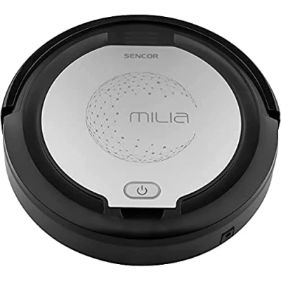 Afbeelding van Sencor SRV 1000SL Robotstofzuiger met dweilfunctie Zakloos Valsensoren Zwart, Zilver