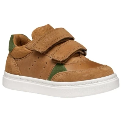 Afbeelding van Geox B Nashik Boy C Sneakers voor babyjongens, Militaire whisky