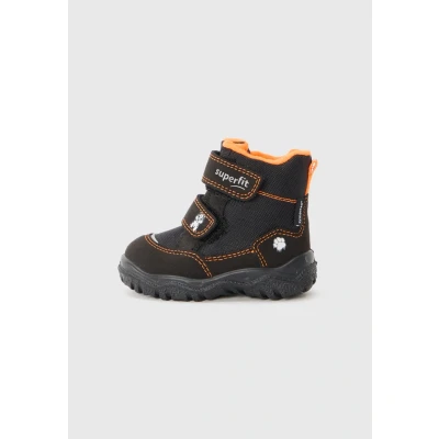 Afbeelding van Superfit Husky1 Warm gevoerde sneeuwlaarzen voor jongens, Zwart Oranje 0010
