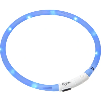 Afbeelding van Halsband Visio Light Lichtband Blauw