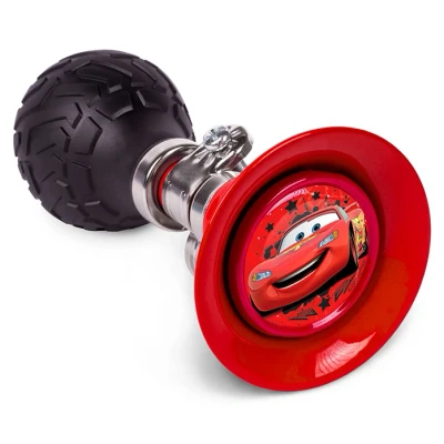 Afbeelding van Disney Fietstoeter Cars Jongens 6,5 X 14 Cm Staal Zwart/rood