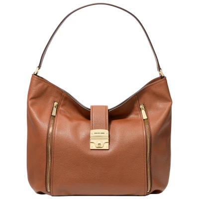 Afbeelding van Michael Kors Schoudertassen Addie cognac