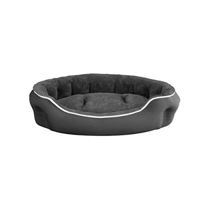 Afbeelding van Sogni e Capricci Kennel voor honden en katten, coccole, grafiet, 75 x 65 20 cm