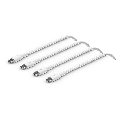 Afbeelding van Belkin Usb c Kabel 1 M Wit 2 Stuks (cab004bt1mwh2pk)