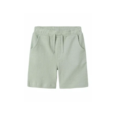 Afbeelding van Name it Shorts voor kinderen, Maat: 128, Aqua gray