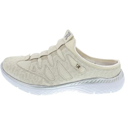 Afbeelding van Rieker dames klomp sneaker lage schoenen M5095 60 Beige