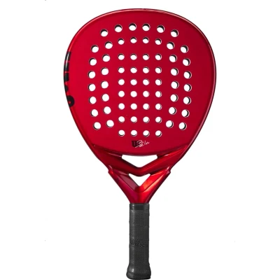 Afbeelding van Wilson Bela Team V2 Padel Racket Red Black Rood