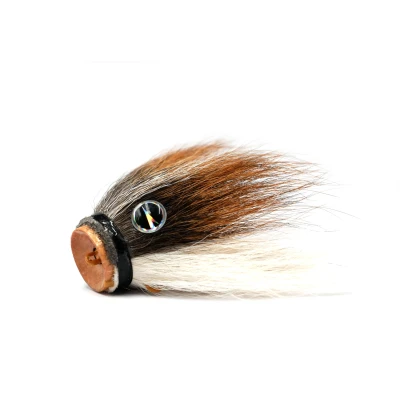 Afbeelding van VMC Mustache Shallow Leadfree Jighead Cappucino (22g) Loodkoppen