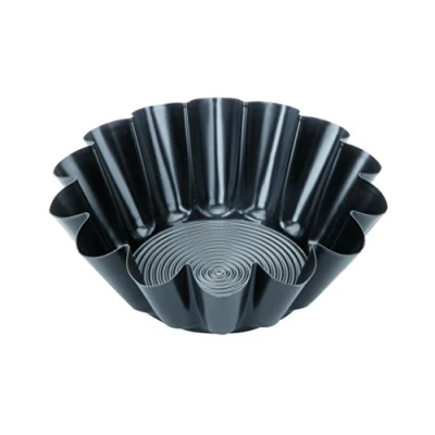 Afbeelding van Ibili 824121 bakvorm mokka, aluminium, zwart, 24 x 23 11,5 cm
