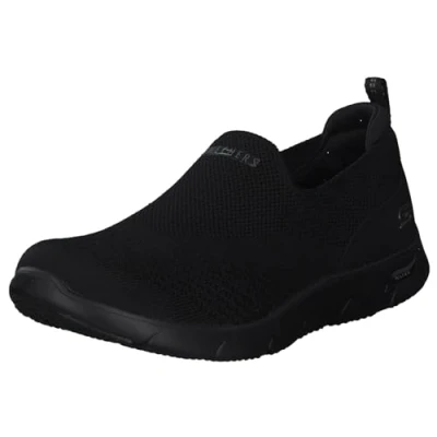 Afbeelding van Skechers Arch Fit Refine Don&#039;T Go Dames Instappers Zwart Maat 36