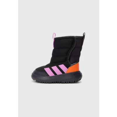 Afbeelding van adidas Performance Winterplay Unisex Snowboots voor kinderen, Maat: 21, Core black/purple burst/impact orange Schoenen