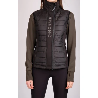 Afbeelding van Montar Bodywarmer Emma Quilt Zwart XS