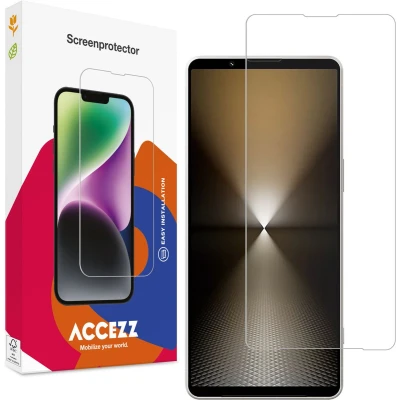 Afbeelding van Accezz Screenprotector Geschikt voor Sony Xperia 1 VI Gehard Glas