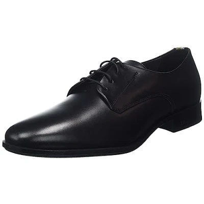 Afbeelding van BOSS Colby DERB Veterschoenen, Heren, Maat: 44, Black Leer