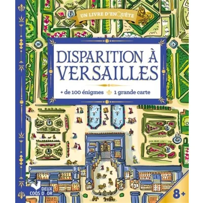 Image de Disparition à Versailles livre avec carte
