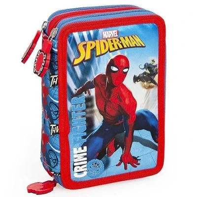 Afbeelding van Marvel Spiderman gevulde jongens pennenetui